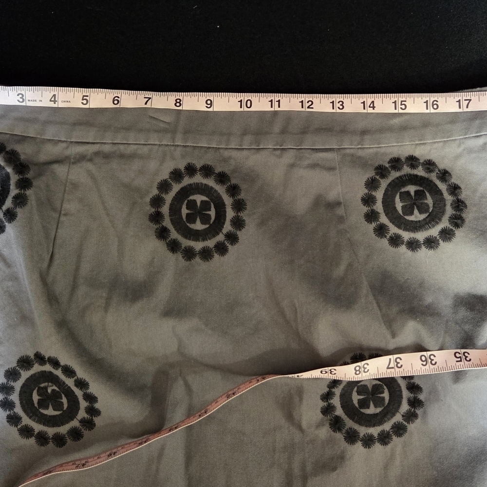 Boden Womens Skirt Size 14 Embroidered A Line Mini - Picture 3 of 6